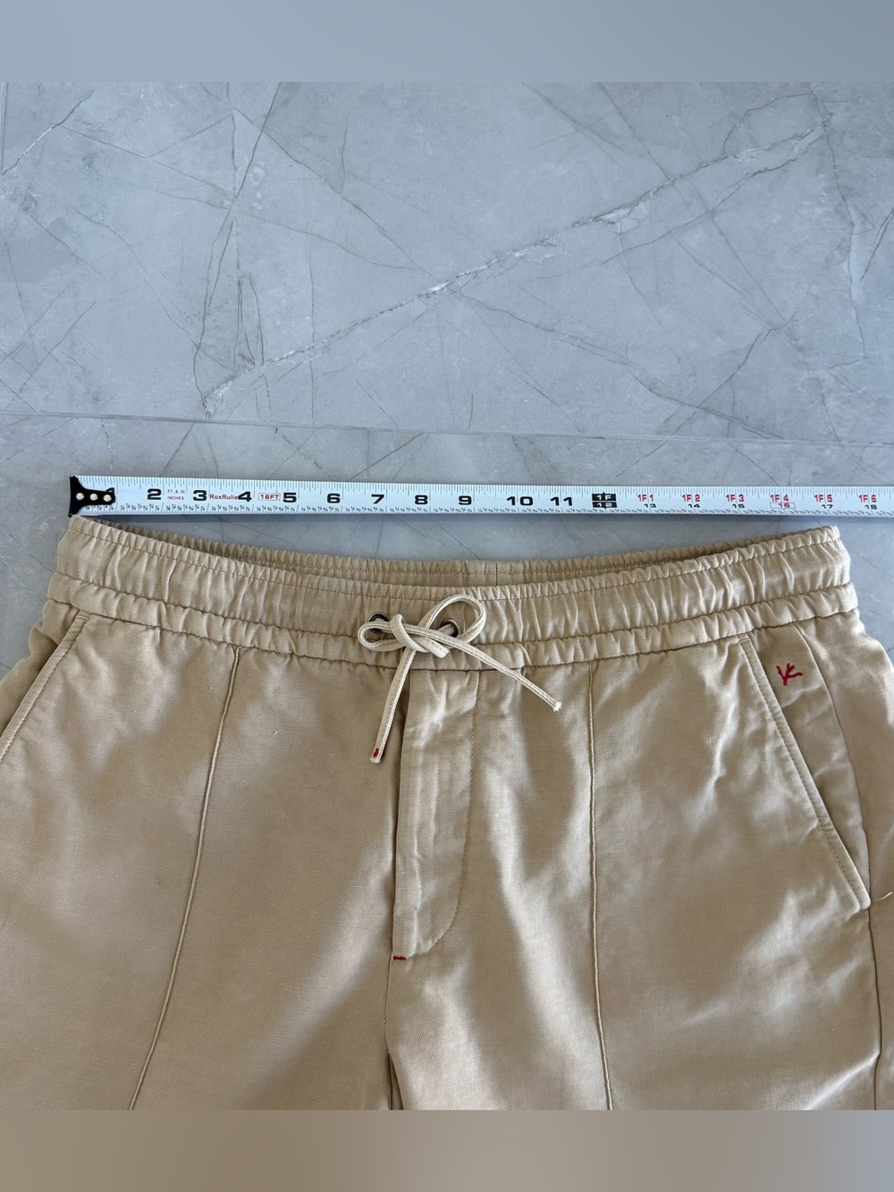 Isaia Drawstring Shorts - Picture 10 of 14